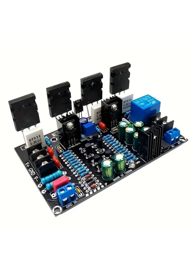 200W Mono 5200 1943 Tube High Power Amplifier Board With Speaker Protect Relay 1pc - Image 1